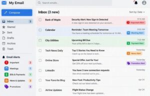 using alerts for email